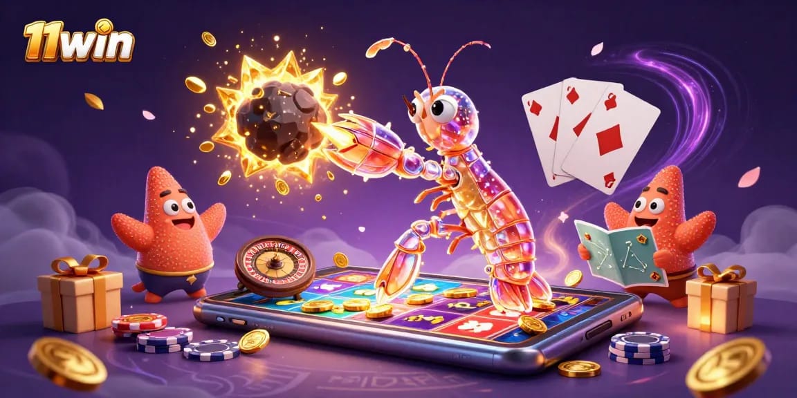 Experience thrilling gameplay with 11win's colorful slot game featuring galactic characters and dynamic action.