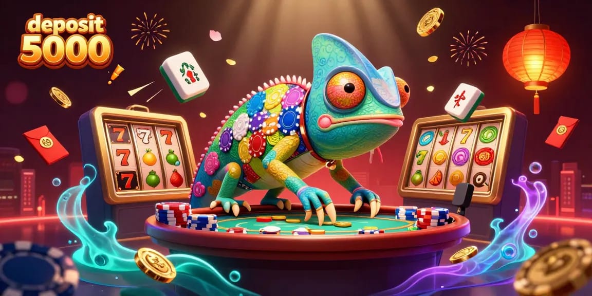 Engage with exciting deposit 5000 slot gaming experiences featuring vibrant casino elements.