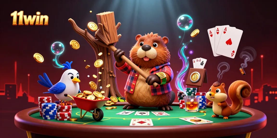 Experience 11win excitement with a lively casino scene full of action and golden rewards.