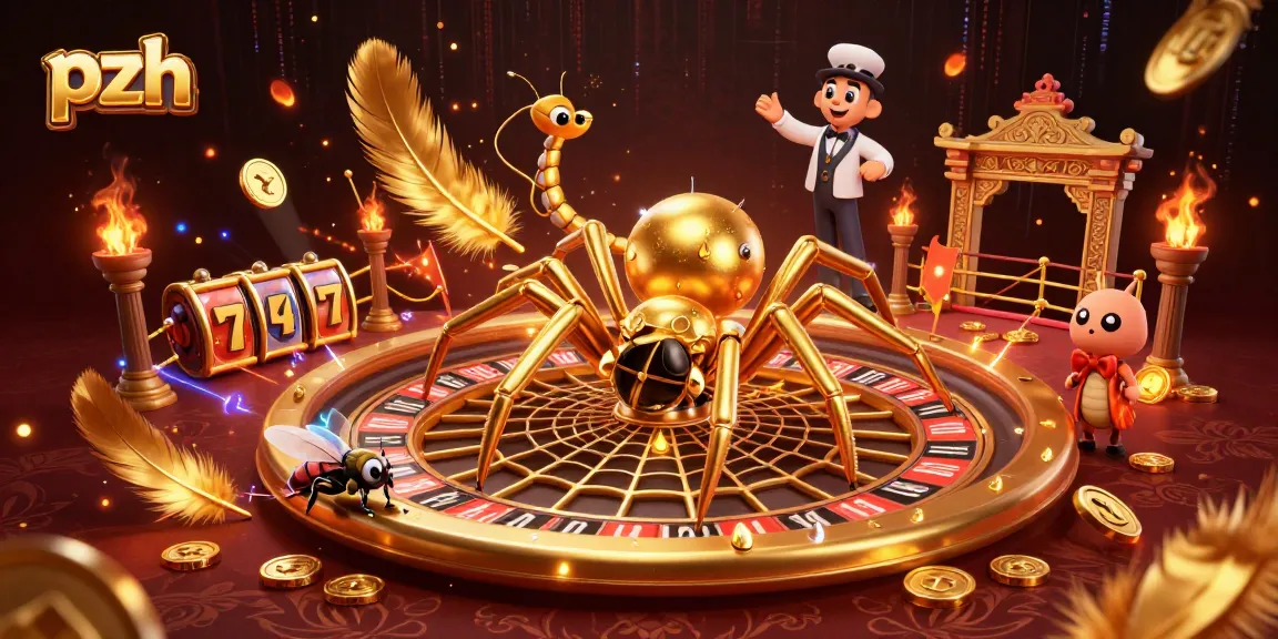 Place bets with pzh at the roulette wheel surrounded by vibrant casino elements