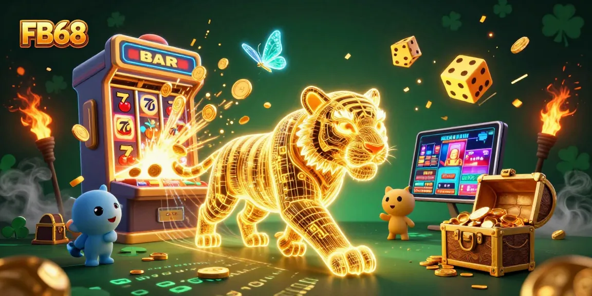 Experience thrilling gameplay at FB68 with a dazzling array of slot machines, jackpots, and vibrant casino action.