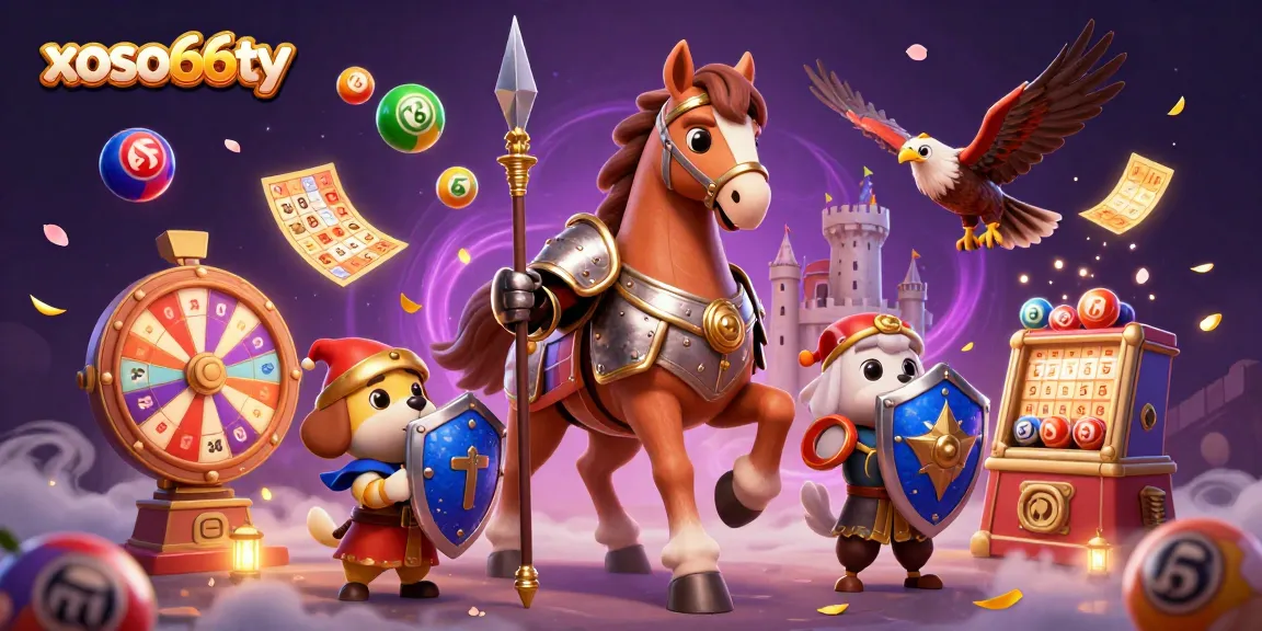 Experience exciting gaming thrills with xoso66ty's vibrant lottery and casino elements.