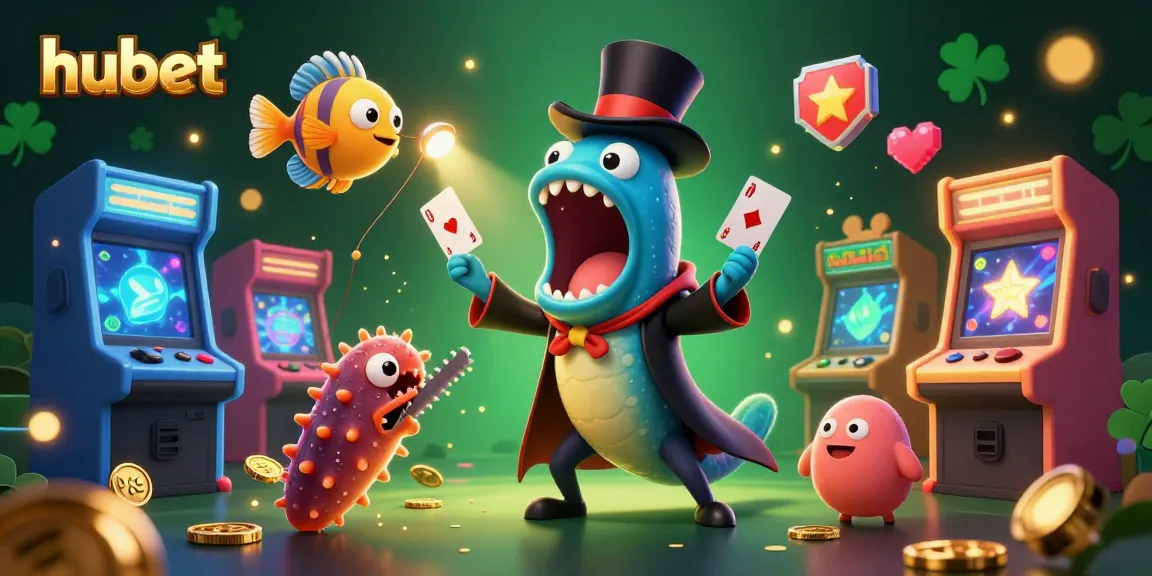 Experience hubet's thrilling gameplay with a magical underwater casino adventure featuring enchanting characters.