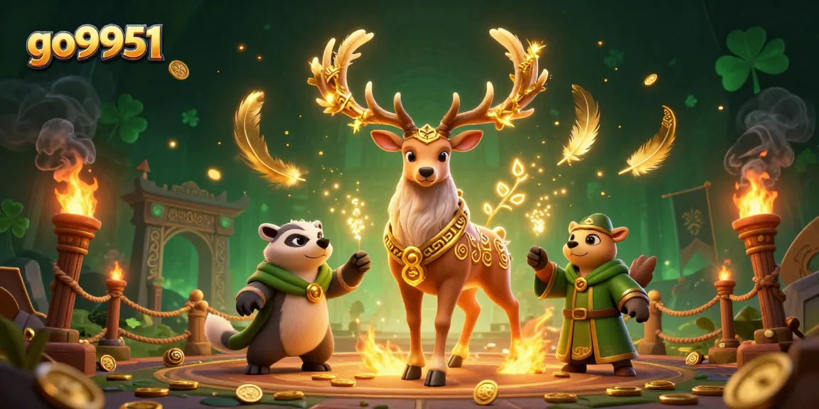 Experience the excitement of go9951 with vibrant characters in an enchanting casino scene.