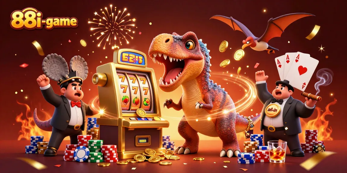 Catch the excitement at 88i-game as a pachycephalosaurus wins jackpot coins!